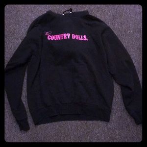 Look pretty play dirty sweatshirt